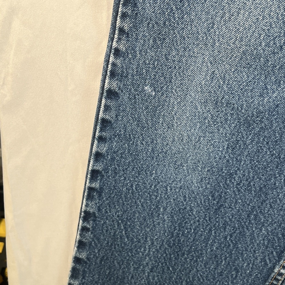 Levi's 505 Regular Fit Jeans Mens W36 L32 Blue Denim Classic Casual K5 - Picture 9 of 16